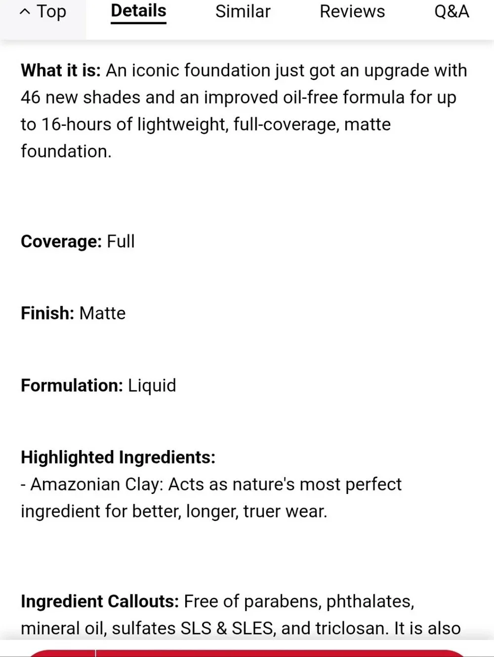 Tarte Amazonian Clay Full Coverage Deep Neutral